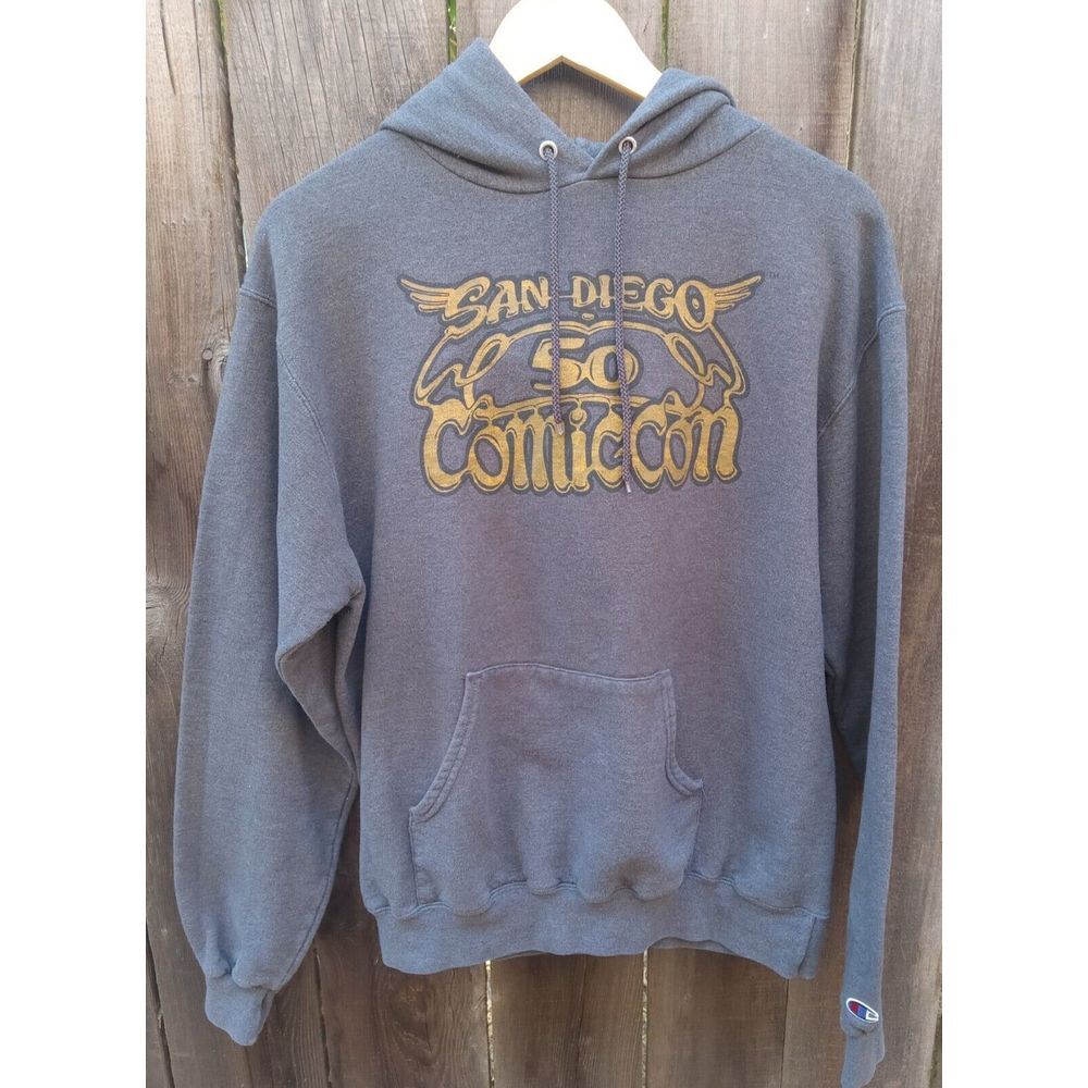 San Diego Comic Con 50th Anniversary Hoodie Sweatshirt Mens M Official SDCC